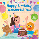 Happy Birthday, Wonderful You!: Encouraging Imaginative Play and Social Skills (Ms. Rachel): Includes 25 Stickers cover image
