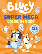 Bluey: Super Mega Coloring Book cover image