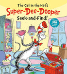The Cat in the Hat's Super-Dee-Dooper Seek and Find!: With Over 100 Silly Things to Find (Dr. Seuss Seek and Find Board Books) cover image