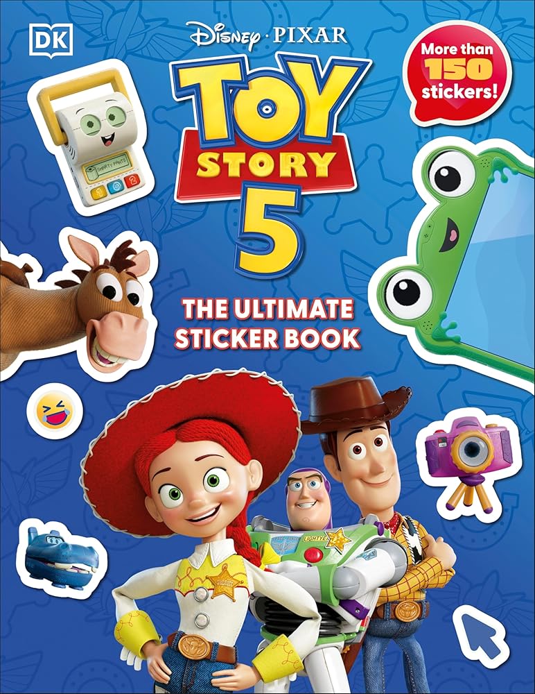 Disney Pixar Toy Story 5 Ultimate Sticker Book cover image