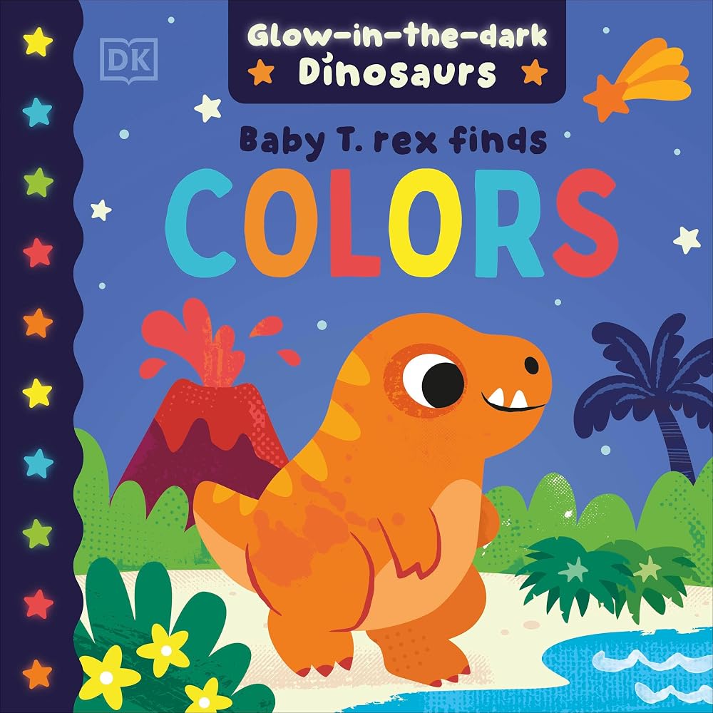 Baby T. rex Finds Colors (Glow-in-the-dark Dinosaurs) cover image