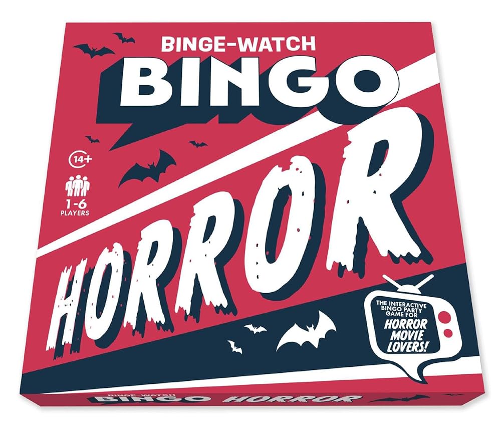 Binge-Watch Bingo: Horror: A Game for Film & TV Lovers cover image