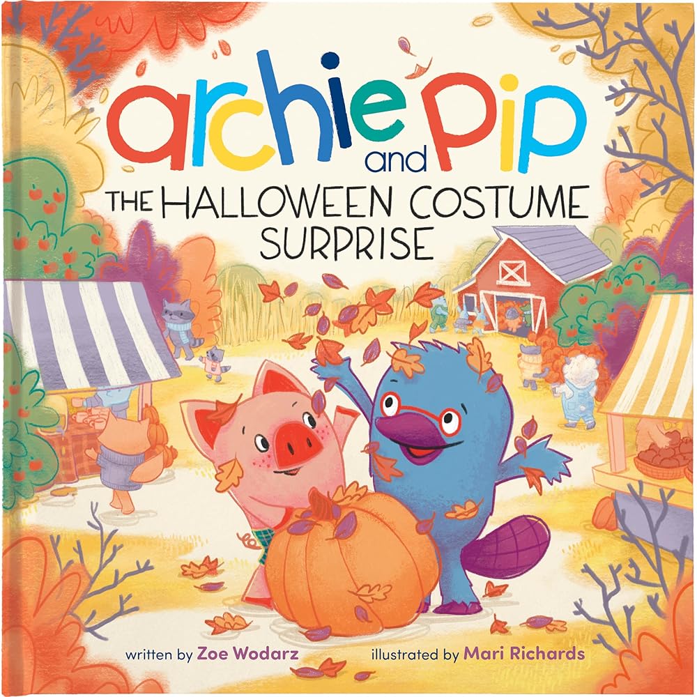 Archie and Pip’s Halloween Adventure: Fall Picture Book for Toddlers & Kids (Archie & Pip, 2) cover image